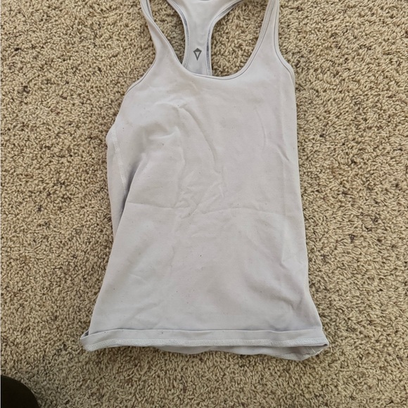 Ivivva Light Gray Racerback Tank Top - Picture 2 of 2